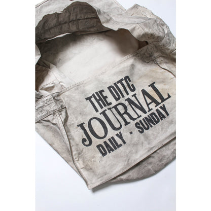 BOWWOW NEWSPAPER BAG-WHITE