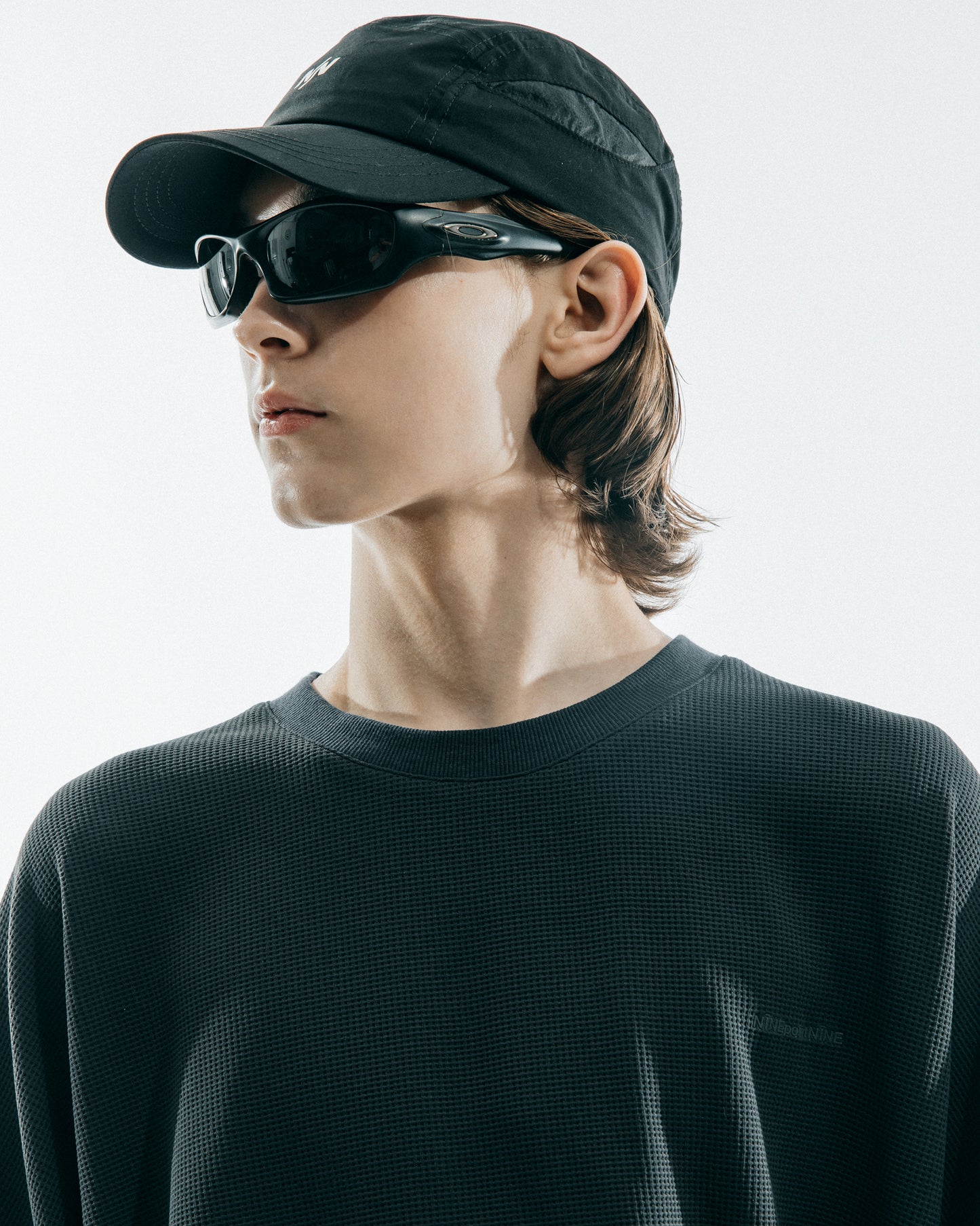 NINE POINT NINE NORMS TWO-LAYER CAP-BLACK