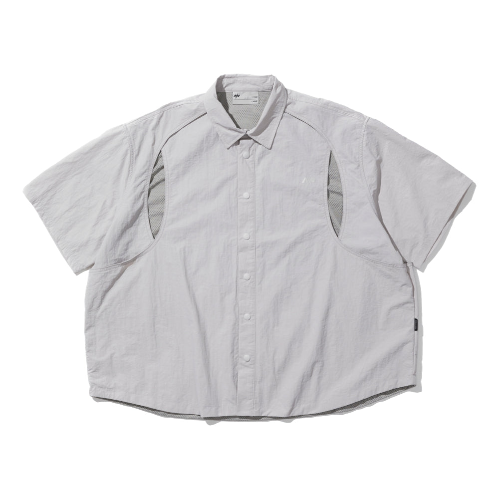 NINE POINT NINE NORMS TWO-LAYER SHIRT-LIGHT GREY