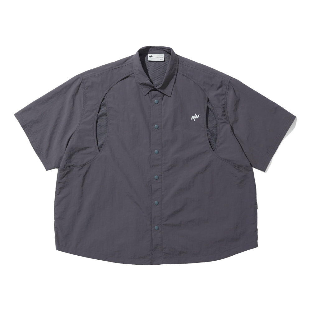 NINE POINT NINE NORMS TWO-LAYER SHIRT-GREY