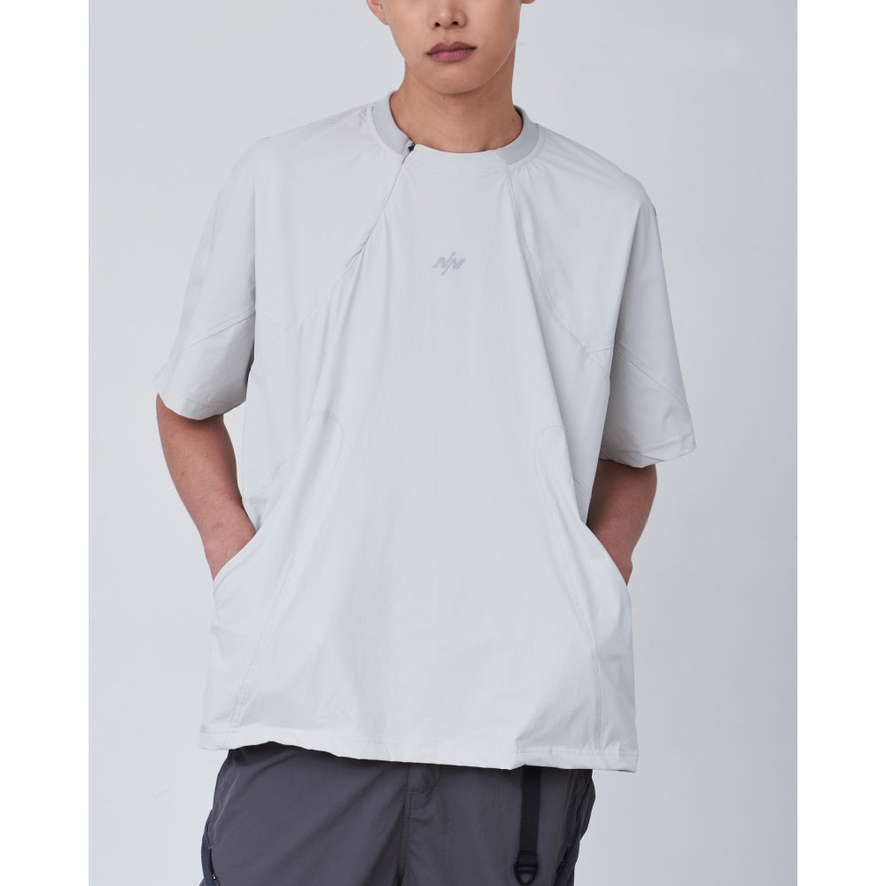 NINE POINT NINE NOVA TECH S/S TEE-GREY