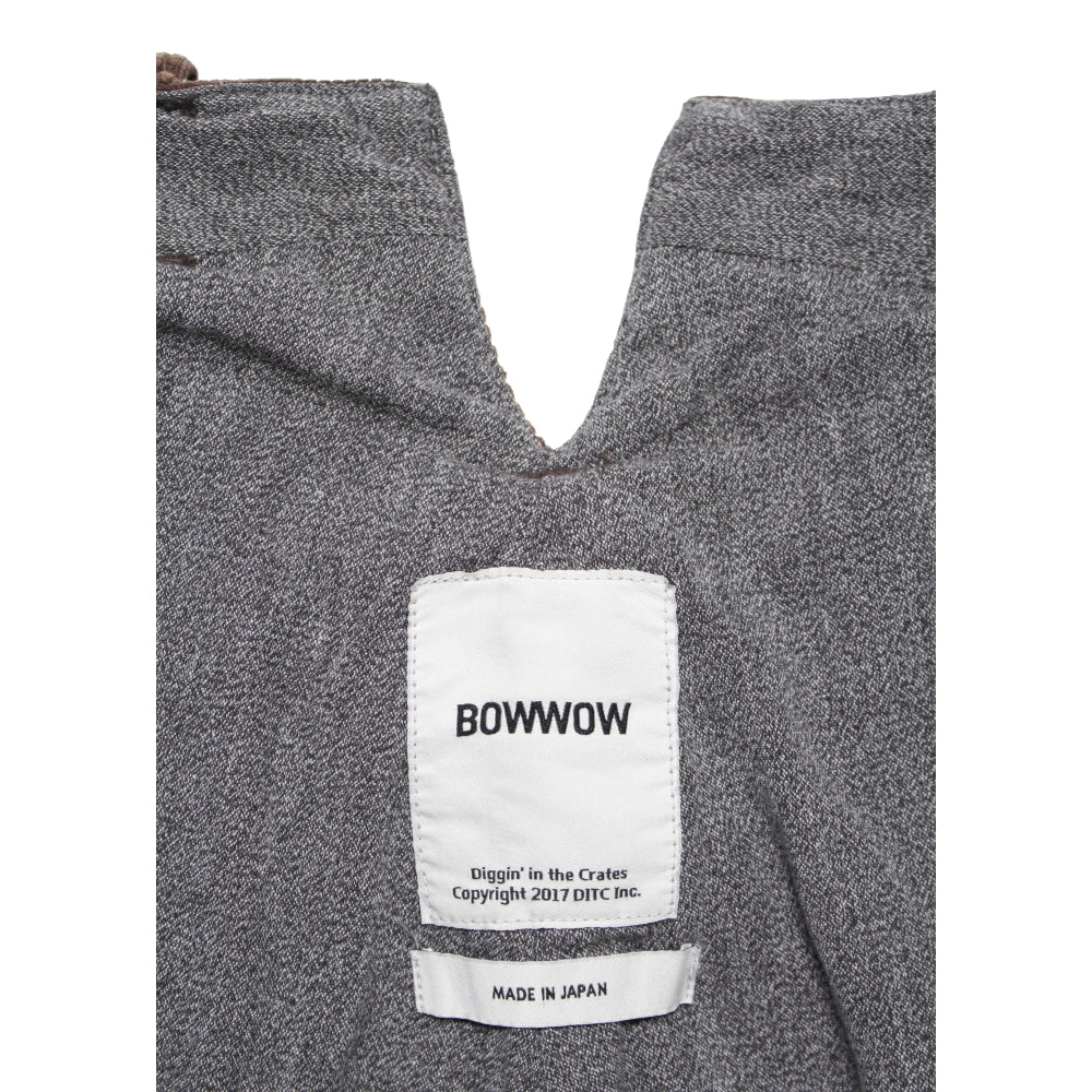 BOW WOW NRA CORDUROY WORK TROUSERS-BROWN