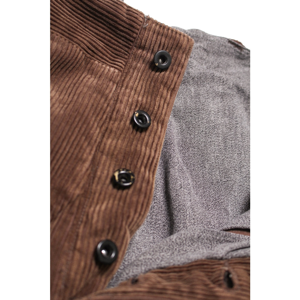 BOW WOW NRA CORDUROY WORK TROUSERS-BROWN