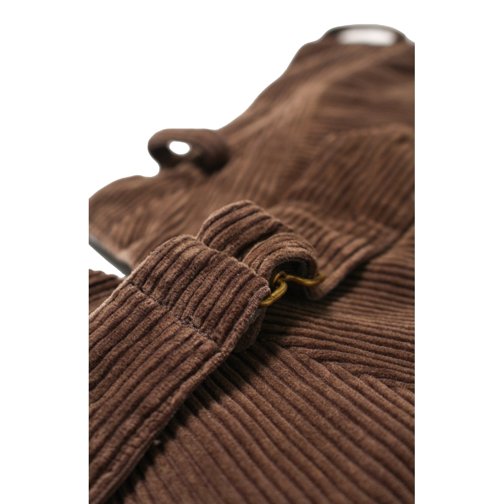 BOW WOW NRA CORDUROY WORK TROUSERS-BROWN