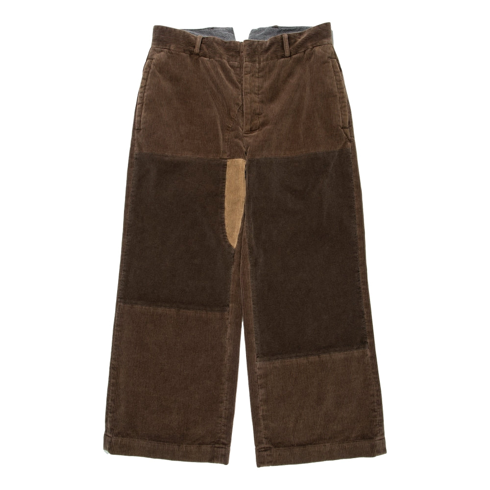 BOW WOW NRA CORDUROY WORK TROUSERS-BROWN