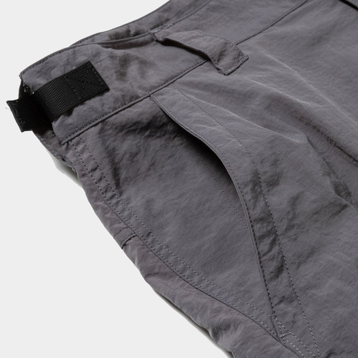 MEANSWHILE NYLON LUGGAGE CARGO PANT-GREY