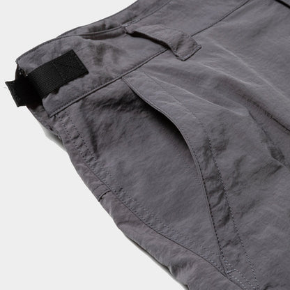 MEANSWHILE NYLON LUGGAGE CARGO PANT-GREY