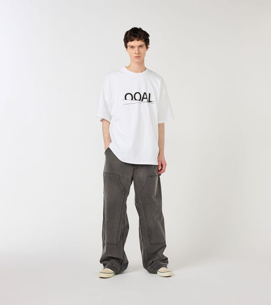 Nanamica OOAL GRAPHIC TEE-WHITE