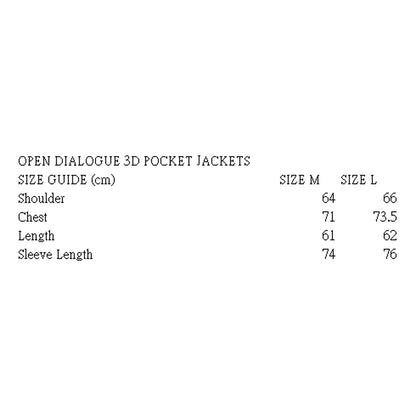 3D POCKET JACKETS