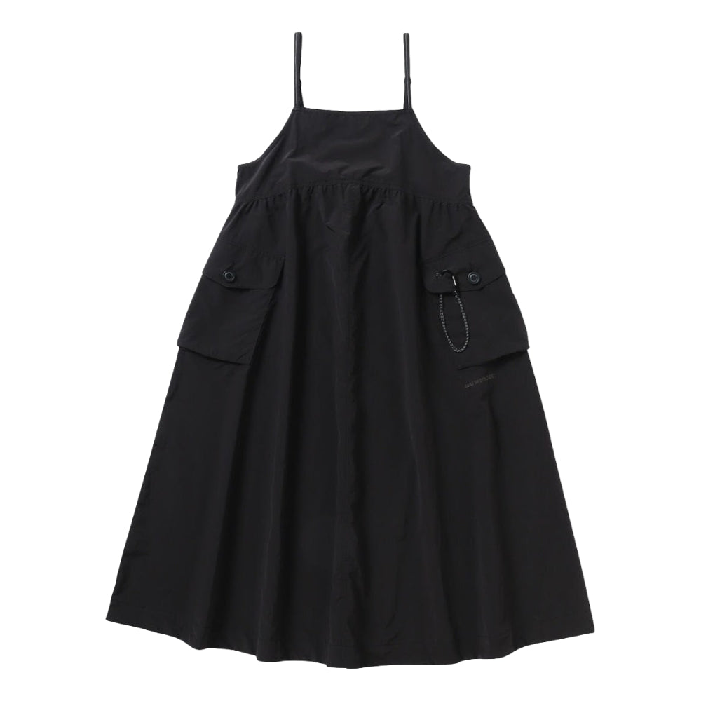 AND WANDER OVERSIZED CARGO DRESS (W)-BLACK