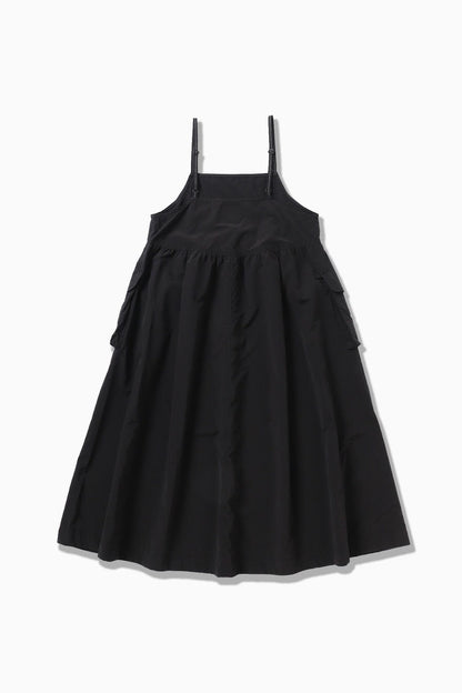AND WANDER OVERSIZED CARGO DRESS (W)-BLACK