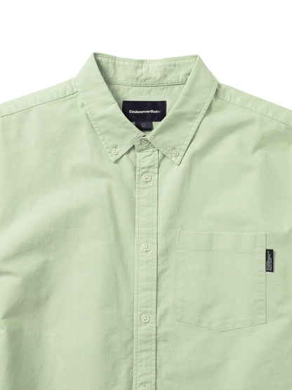 THIS IS NEVER THAT OXFORD S/S SHIRT-GREEN