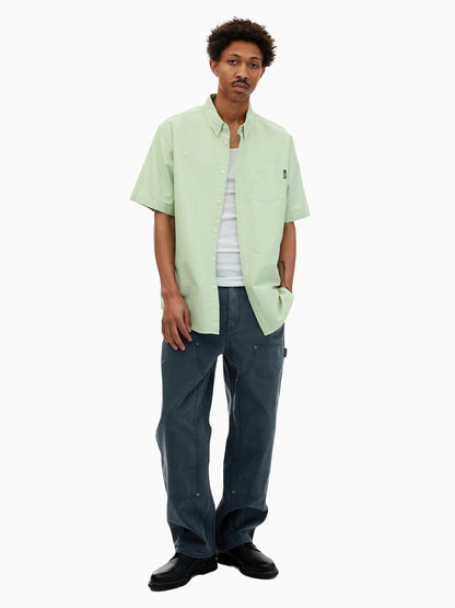 THIS IS NEVER THAT OXFORD S/S SHIRT-GREEN