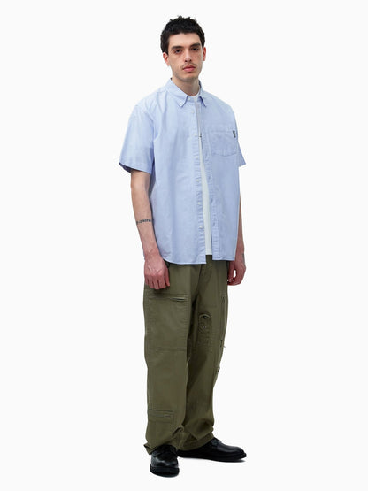 THIS IS NEVER THAT OXFORD S/S SHIRT-LIGHT BLUE