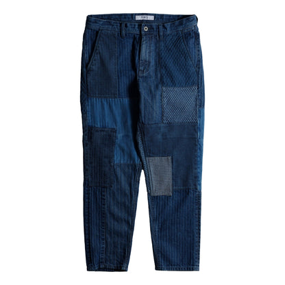 FUNDAMENTAL PATCHWORK PANTS 3YR WASH-INDIGO