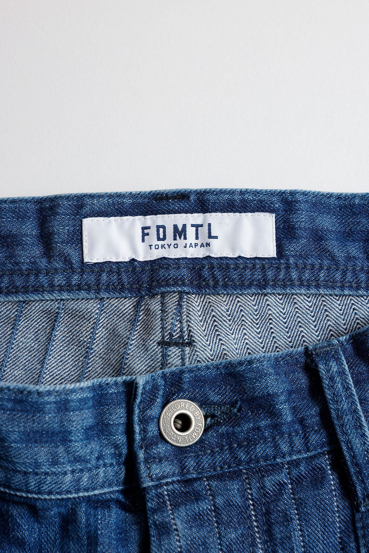 FUNDAMENTAL PATCHWORK PANTS 3YR WASH-INDIGO