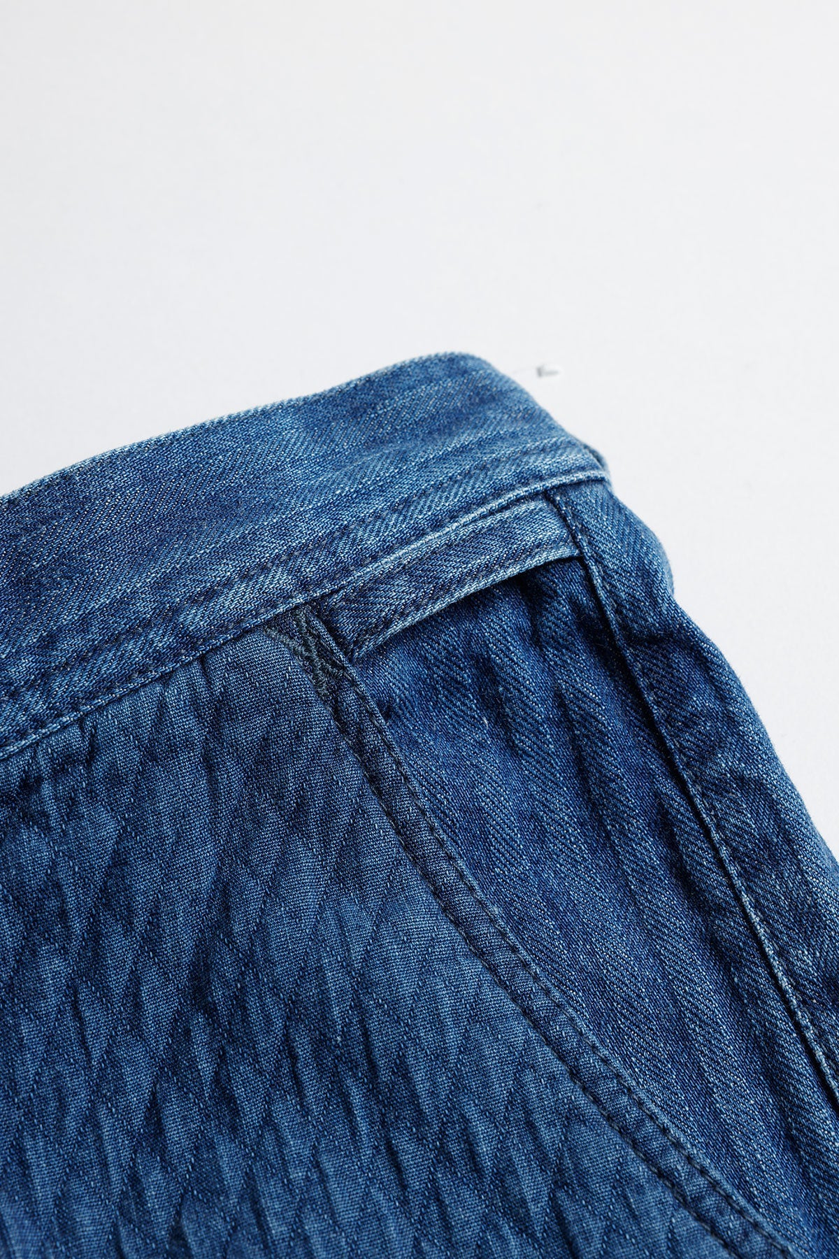 FUNDAMENTAL PATCHWORK PANTS 3YR WASH-INDIGO