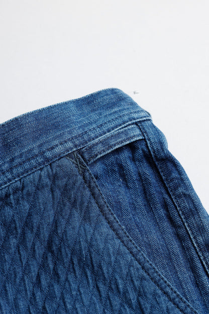 FUNDAMENTAL PATCHWORK PANTS 3YR WASH-INDIGO