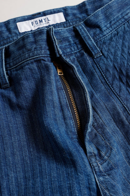 FUNDAMENTAL PATCHWORK PANTS 3YR WASH-INDIGO