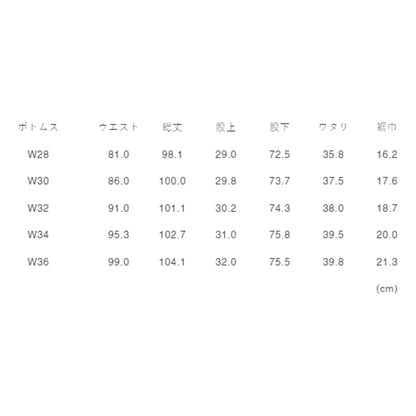 FUNDAMENTAL PATCHWORK PANTS 3YR WASH-INDIGO