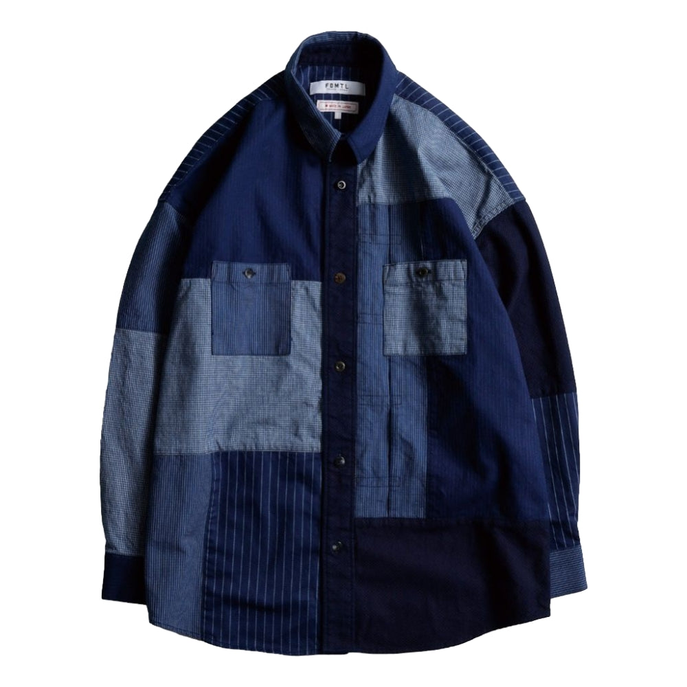 PATCHWORK SHIRT RINSE