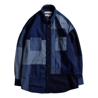 PATCHWORK SHIRT RINSE