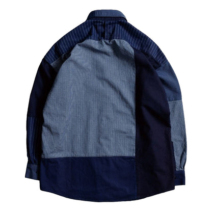 PATCHWORK SHIRT RINSE