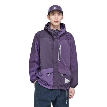 PATCHWORK WIND HOODIE