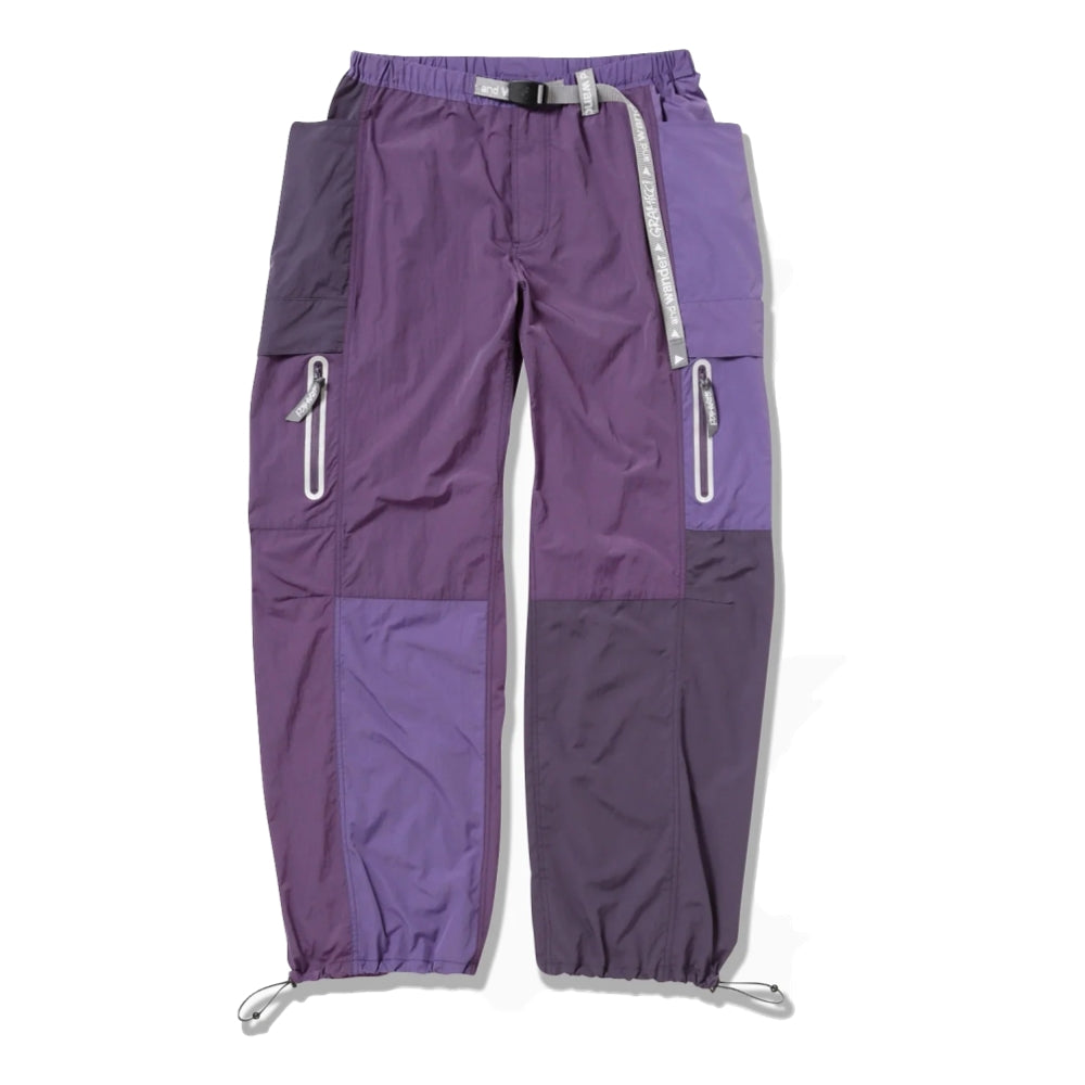 PATCHWORK WIND PANT