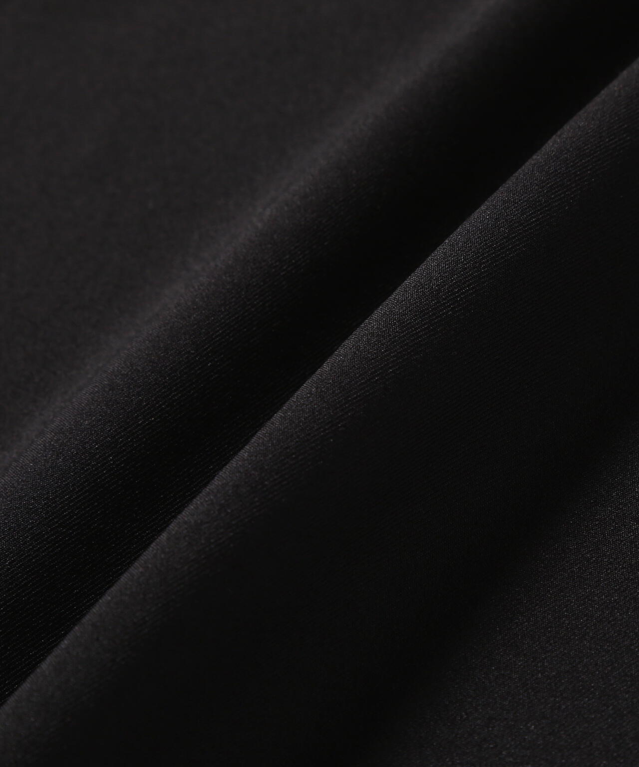 AND WANDER PE MELANGE TWILL WIDE PANTS-BLACK