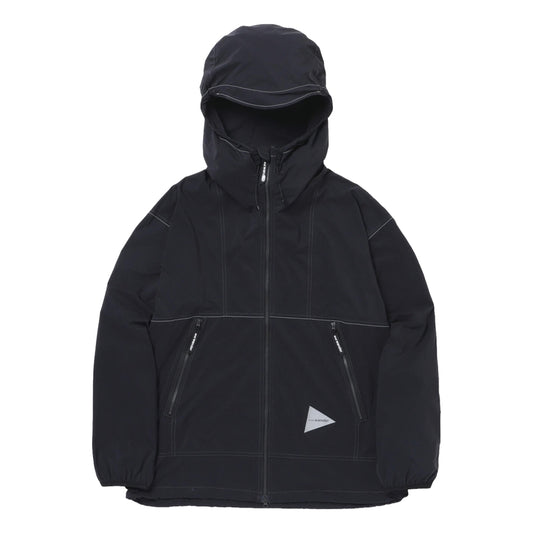 AND WANDER PERTEX WIND JACKET-BLACK