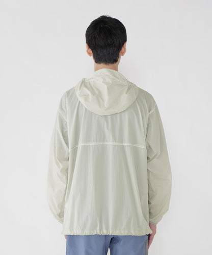 AND WANDER PERTEX WIND JACKET-ICE GREY