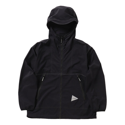 AND WANDER PERTEX WIND JACKET-BLACK