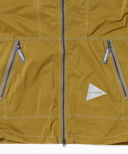 AND WANDER PERTEX WIND JACKET-YELLOW OLIVE