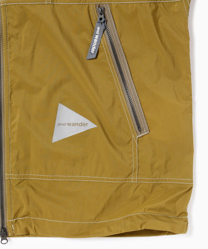 AND WANDER PERTEX WIND JACKET-YELLOW OLIVE