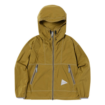 AND WANDER PERTEX WIND JACKET-YELLOW OLIVE