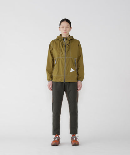 AND WANDER PERTEX WIND JACKET-YELLOW OLIVE