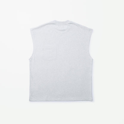 MADNESS POCKET TANK TOP-HEATHER GREY