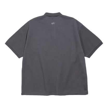 NINE POINT NINE ELEMENT 3D POCKET TECH POLO-GREY