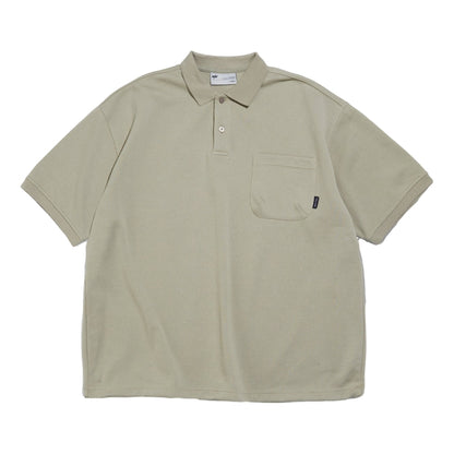 NINE POINT NINE ELEMENT 3D POCKET TECH POLO-KHAKI