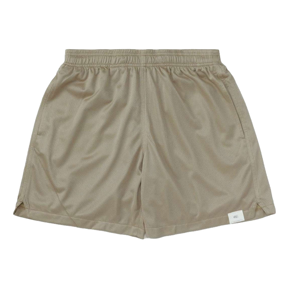 MADNESS POLYESTER MESH EASY SHORTS-BEIGE