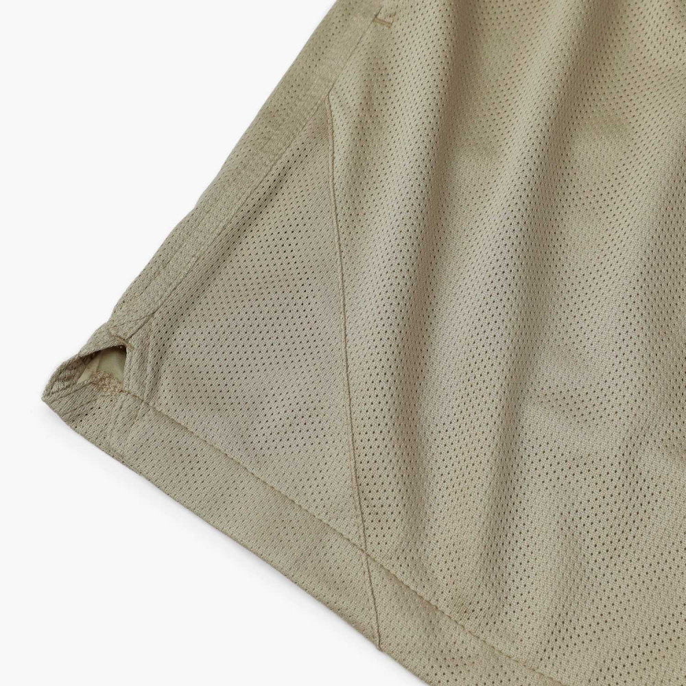 MADNESS POLYESTER MESH EASY SHORTS-BEIGE