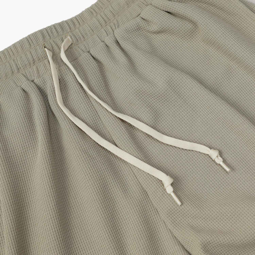 MADNESS POLYESTER WAFFLE EASY SHORTS (FABRIC BY JAPAN)-BEIGE