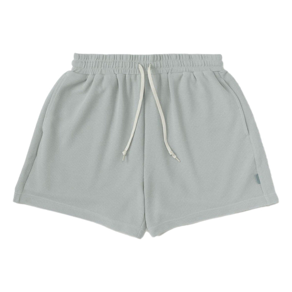 MADNESS POLYESTER WAFFLE EASY SHORTS (FABRIC BY JAPAN)-GREY