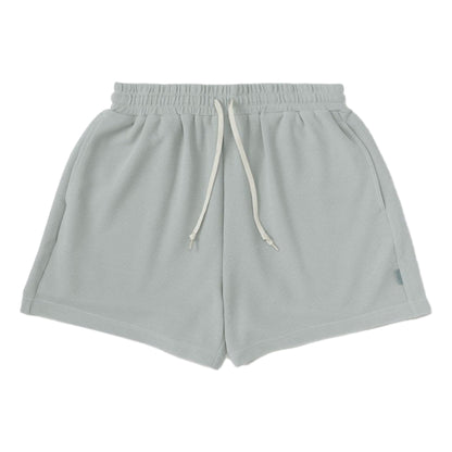 MADNESS POLYESTER WAFFLE EASY SHORTS (FABRIC BY JAPAN)-GREY