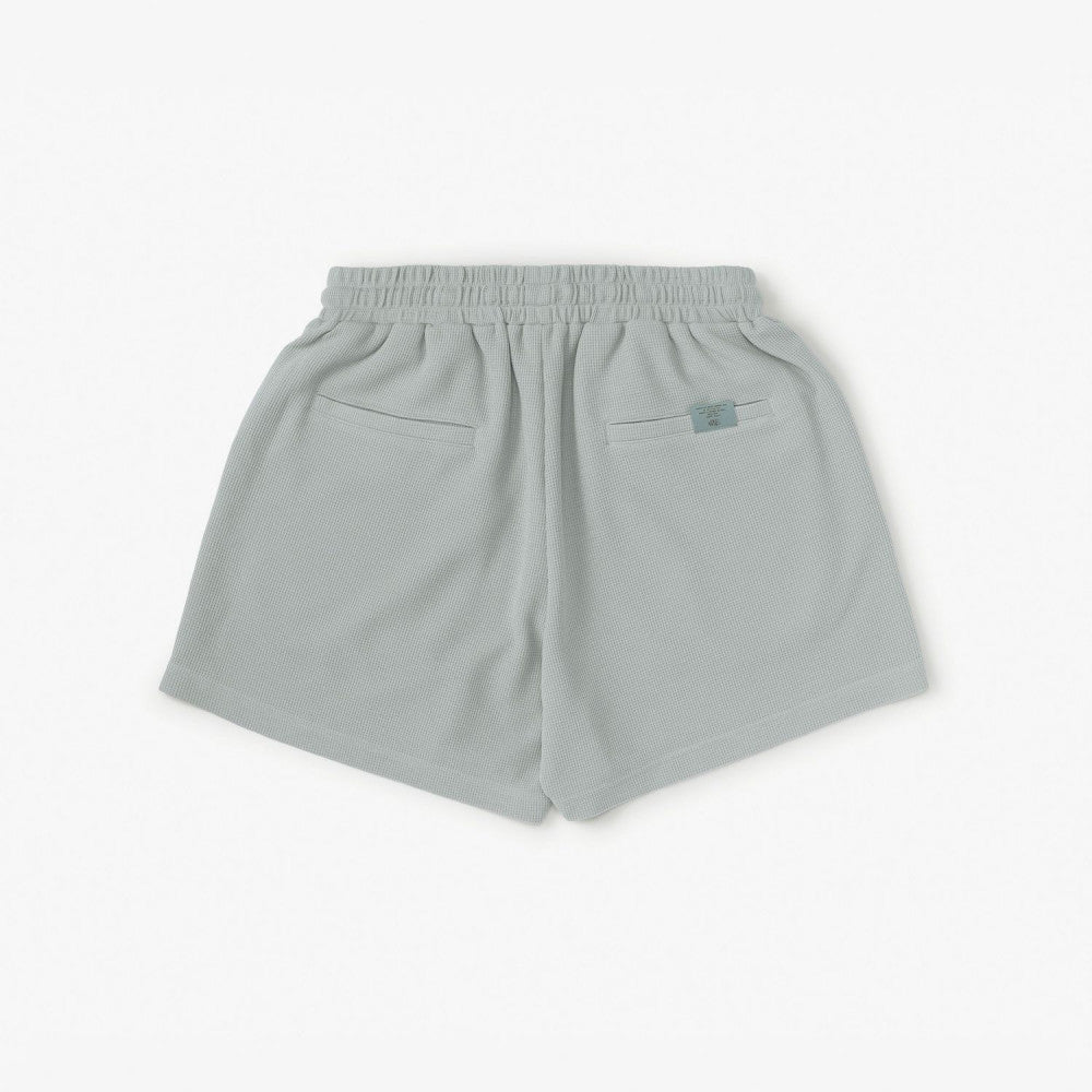 MADNESS POLYESTER WAFFLE EASY SHORTS (FABRIC BY JAPAN)-GREY