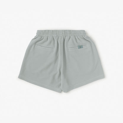 MADNESS POLYESTER WAFFLE EASY SHORTS (FABRIC BY JAPAN)-GREY