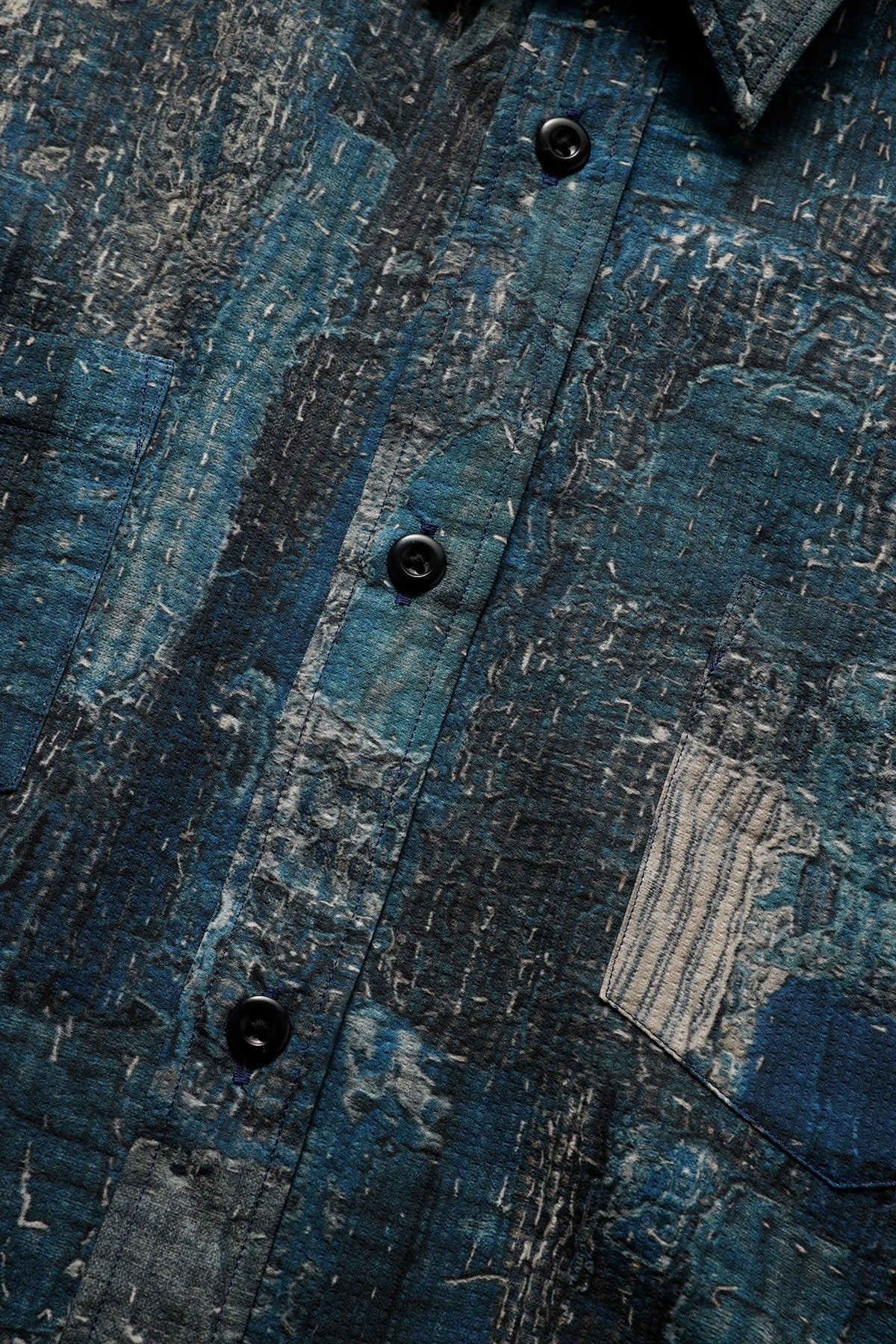 FUNDAMENTAL PRINTED BORO S/S SHIRT-BORDO