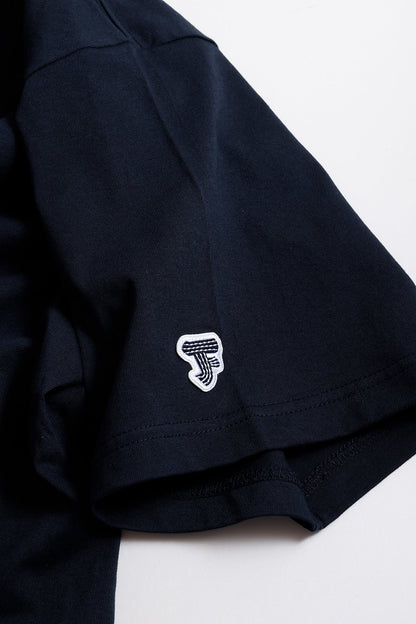 FUNDAMENTAL PRINTED BORO TEE-NAVY