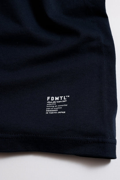 FUNDAMENTAL PRINTED BORO TEE-NAVY